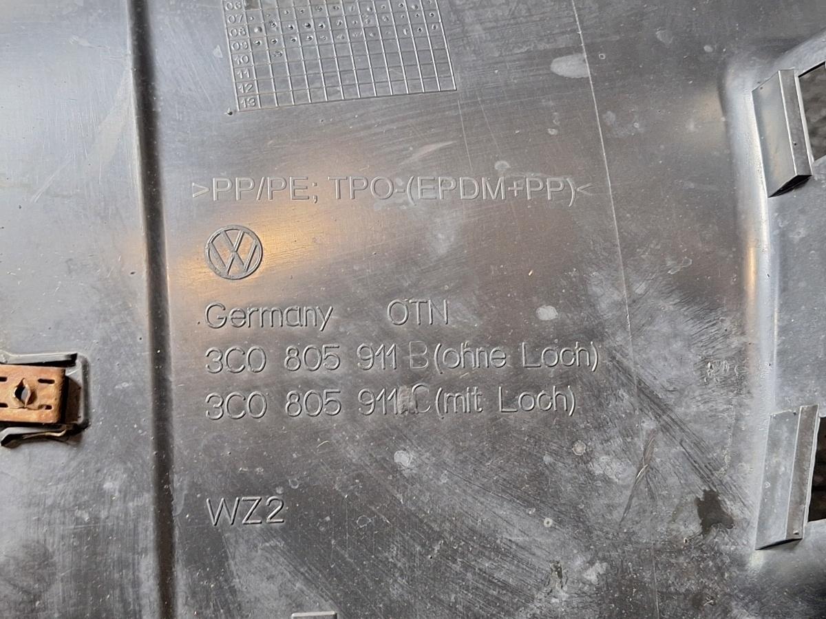 Carenaj mic roata stanga fata VOLKSWAGEN PASSAT Variant 3C5 2005 - 2011 TDI 16V BKP, CBAB 3C0805911C