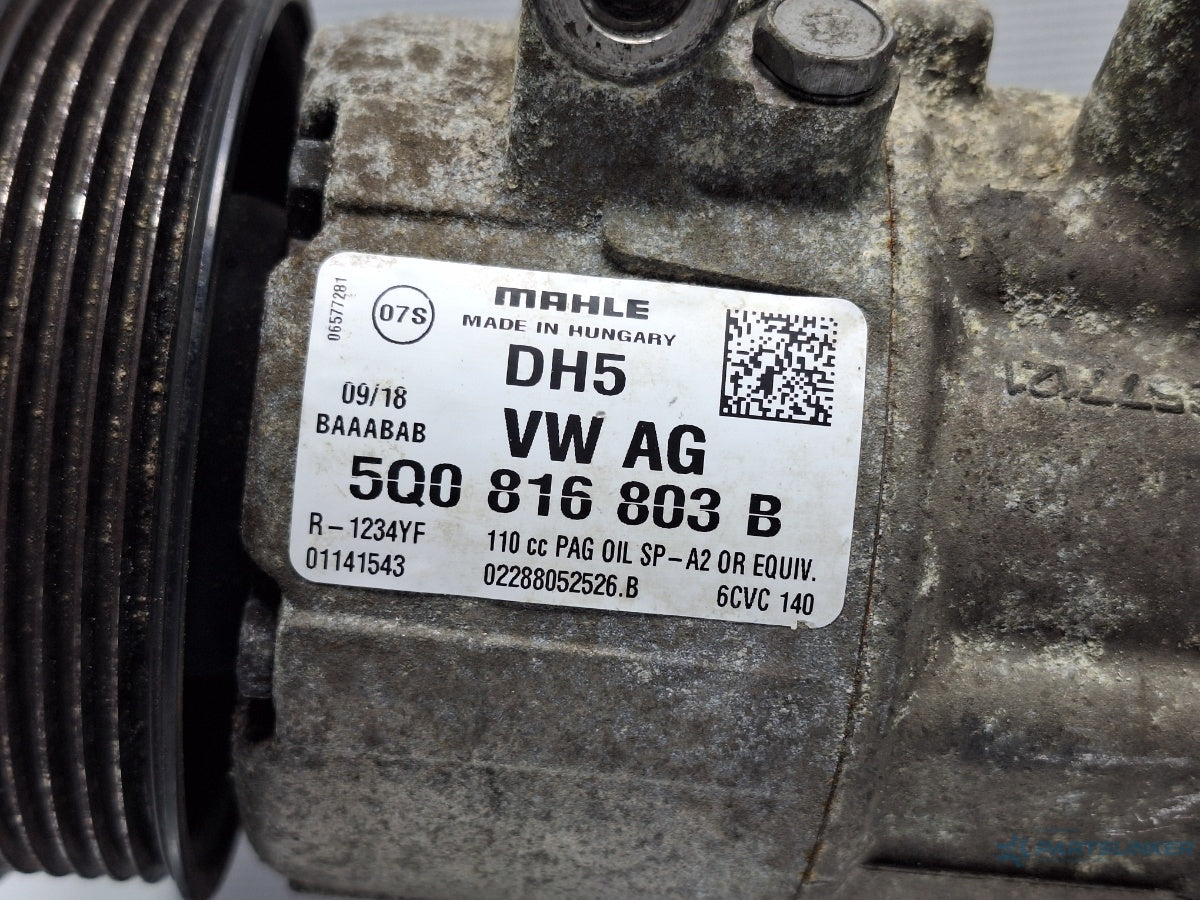Compresor AC VOLKSWAGEN PASSAT Variant 3G5 2014 - > TDI CRLB, DBGA, DFGA MAHLE 02288052526B 5Q0816803B