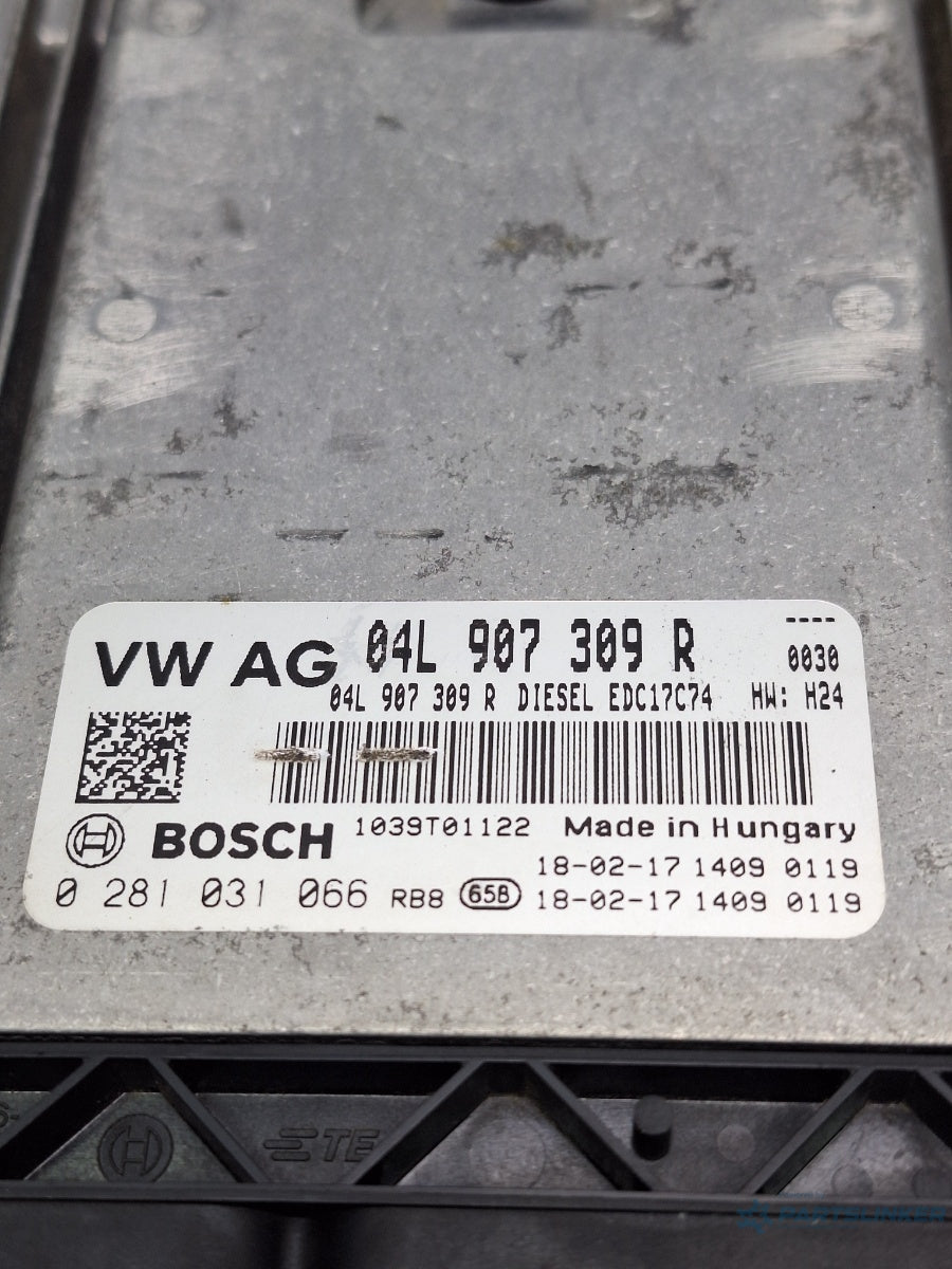 Calculator ECU motor VOLKSWAGEN PASSAT Variant 3G5 2014 - > TDI CRLB, DBGA, DFGA BOSCH 0281031066 04L907309R , EDC17C74