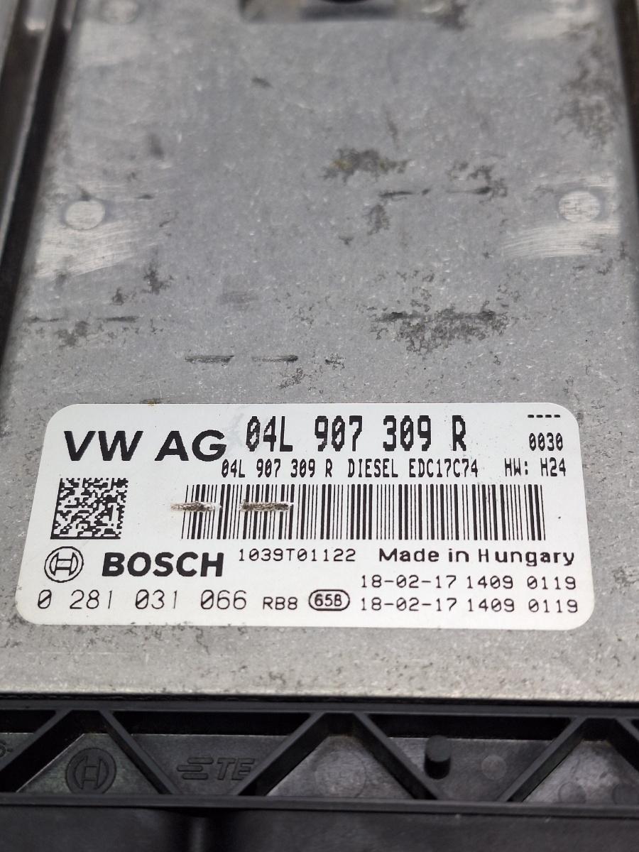 Calculator ECU motor VOLKSWAGEN PASSAT Variant 3G5 2014 - > TDI CRLB, DBGA, DFGA BOSCH 0281031066 04L907309R , EDC17C74