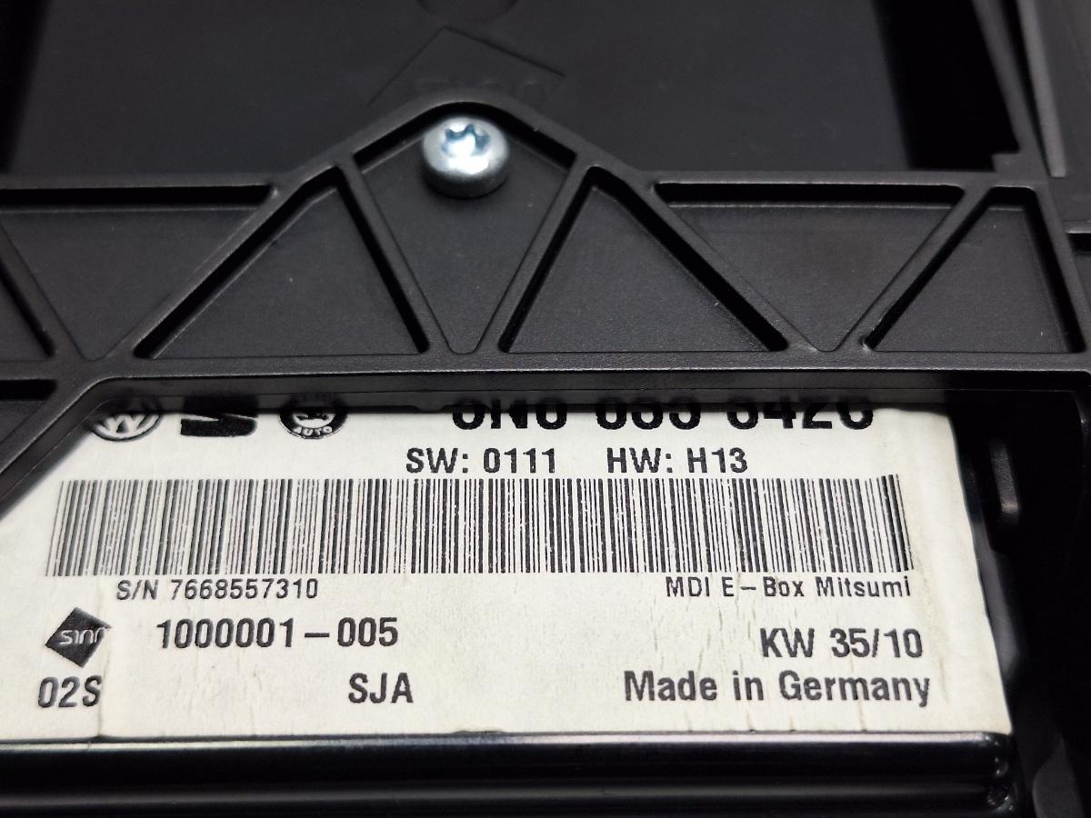 Interfata multimedia VOLKSWAGEN TOURAN 1T3 2010 - 2015 TDI CFHC 5N0035342C , 5N0035341D