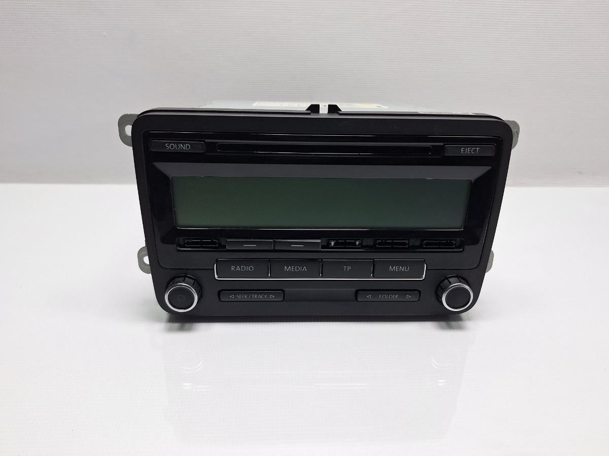 CD player VOLKSWAGEN TOURAN 1T3 2010 - 2015 TDI CFHC Blaupunkt 7647201360 1K0035186AA