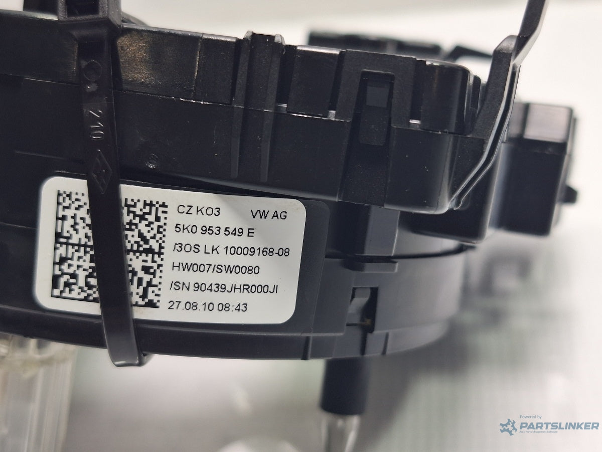 Spirala airbag VOLKSWAGEN TOURAN 1T3 2010 - 2015 TDI CFHC 5K0953549E