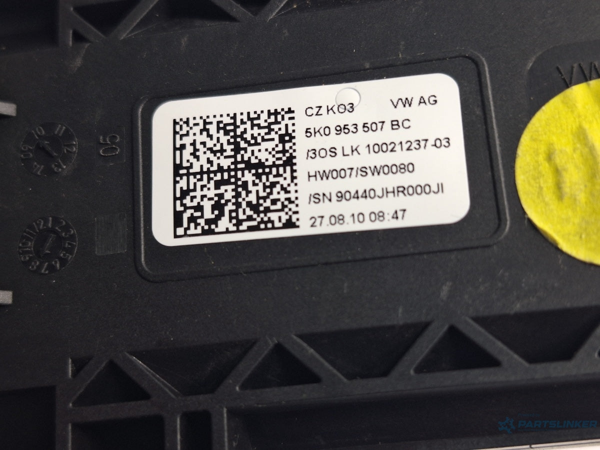 Bloc maneta VOLKSWAGEN TOURAN 1T3 2010 - 2015 TDI CFHC 5K0953507BC