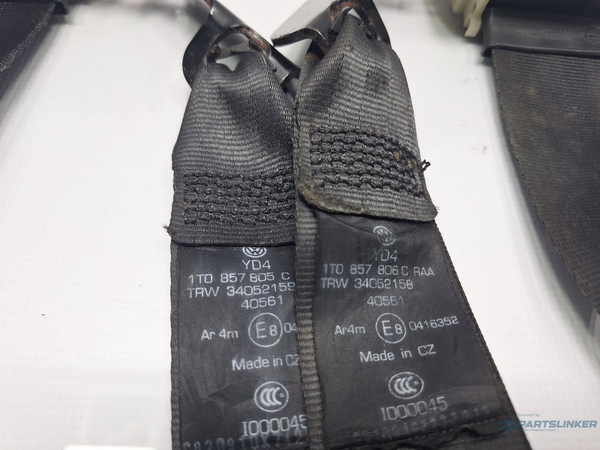 Centurii spate VOLKSWAGEN TOURAN 1T3 2010 - 2015 TDI CFHC 1T0857805C , 1T0857806C