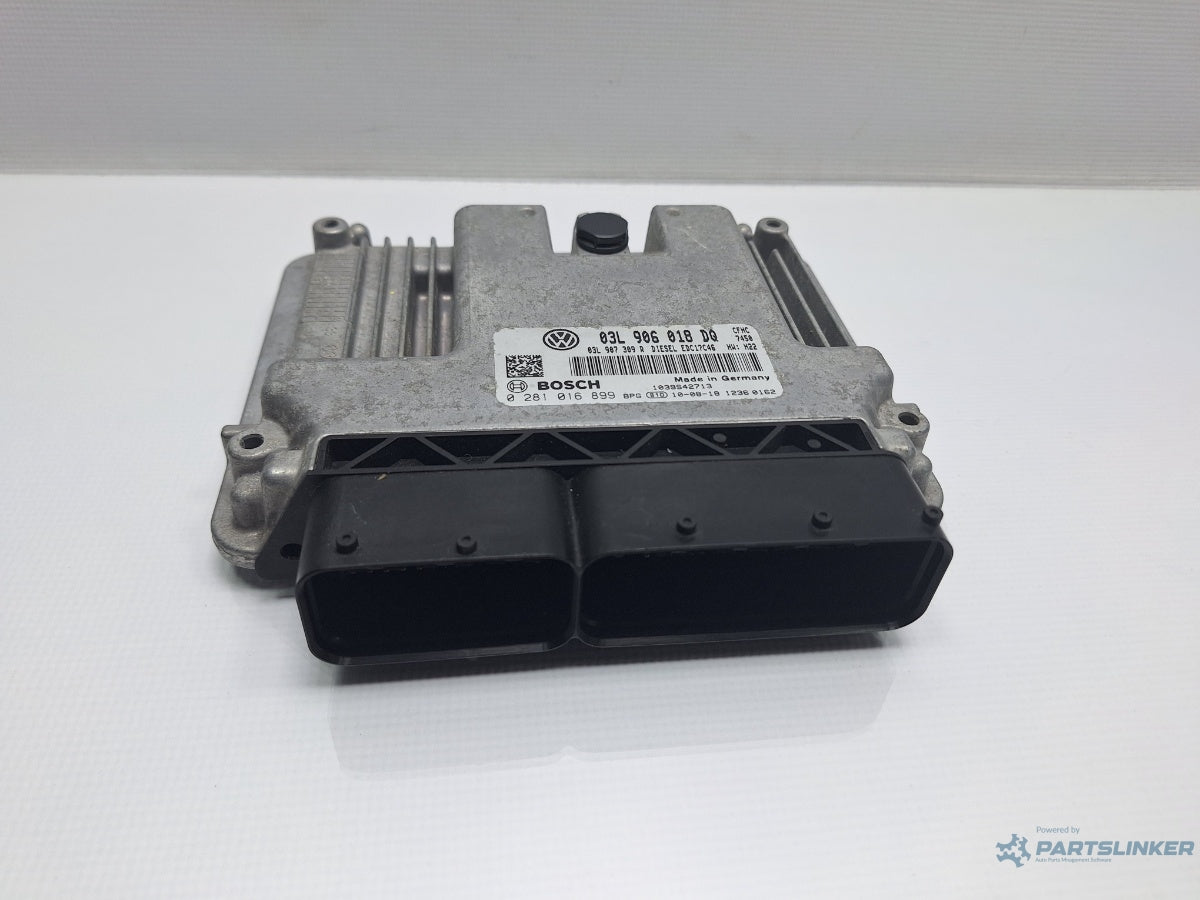 Calculator  Ecu motor VOLKSWAGEN TOURAN 1T3 2010 - 2015 TDI CFHC BOSCH 0281016899 03L906018DQ