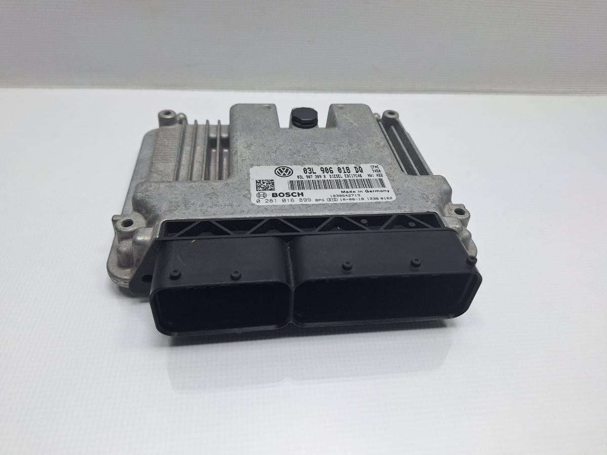 Calculator  Ecu motor VOLKSWAGEN TOURAN 1T3 2010 - 2015 TDI CFHC BOSCH 0281016899 03L906018DQ