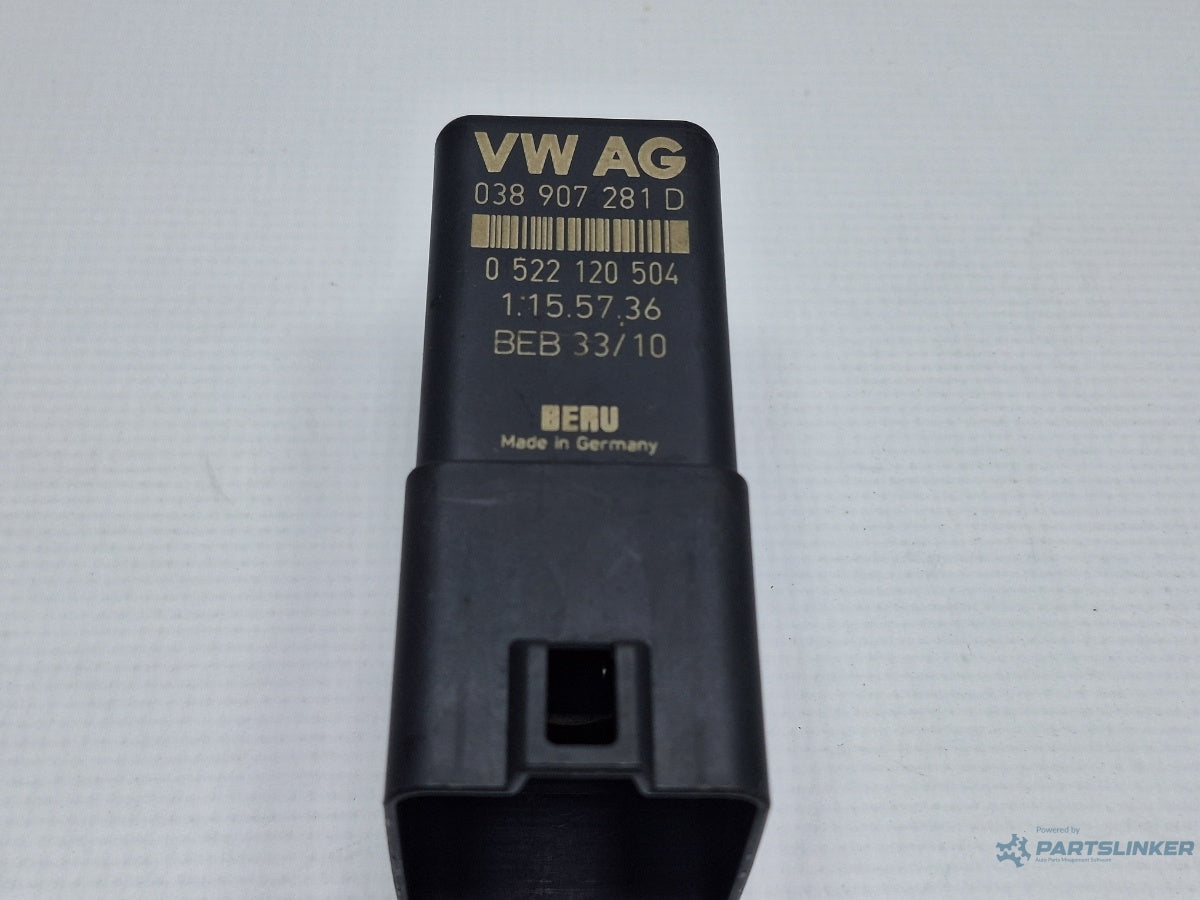 Releu bujii VOLKSWAGEN TOURAN 1T3 2010 - 2015 TDI CFHC BERU 0522120504 038907281D