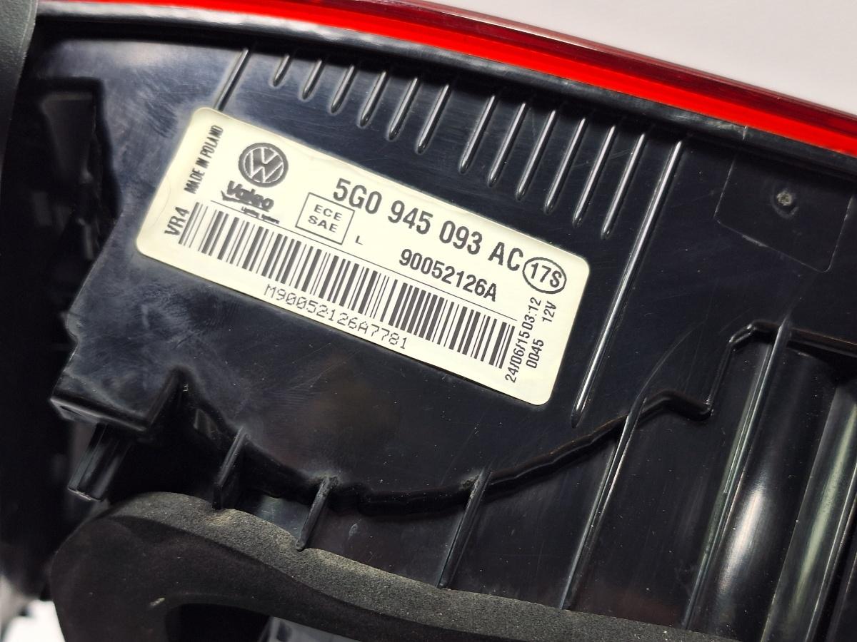 Stopuri hayon stanga VOLKSWAGEN GOLF VII 5G1, BE1 2012 - > TDI CRBC, CRLB, CRMB, CRUA, DCYA, DEJA Valeo 90052126A 5G0945093AC