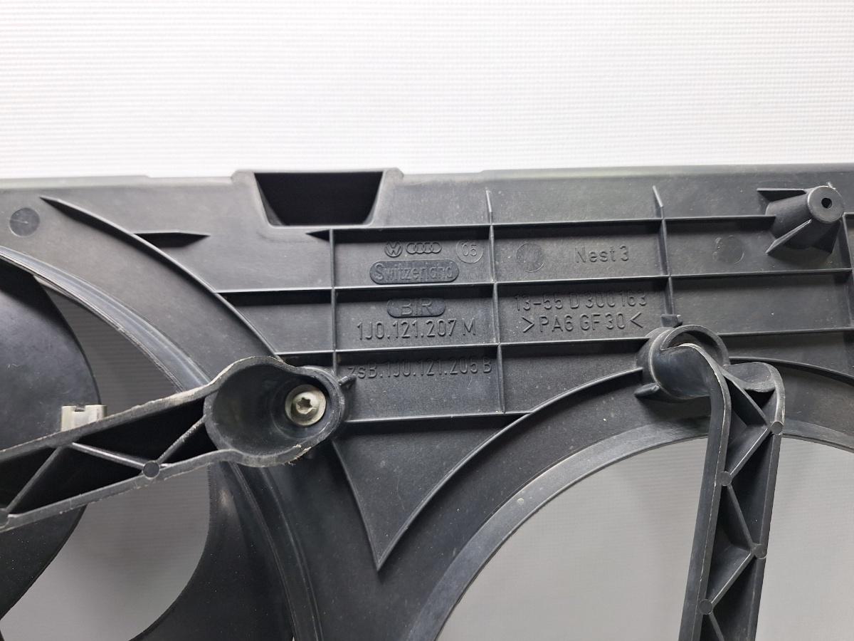 Electroventilator racire motor cu carcasa VOLKSWAGEN GOLF IV 1J1 1997 - 2007 TDI AGR, ALH NRF NRF2002744 1J0121207M