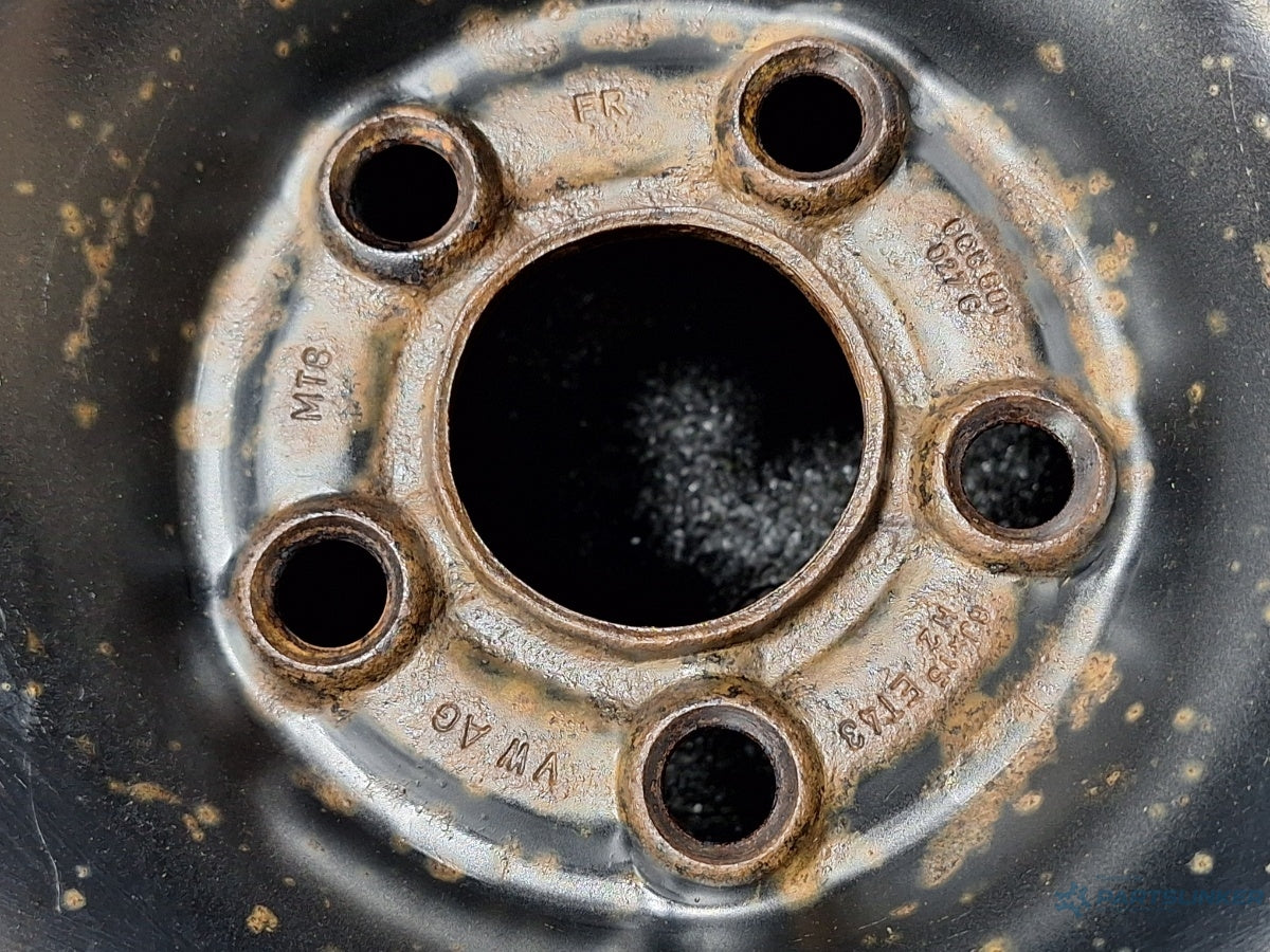 Roata tabla 5x100 VOLKSWAGEN POLO 9N_ 2001 - 2012 12V AZQ, BME 6Jx15H2 ET 43 6Q0601027G