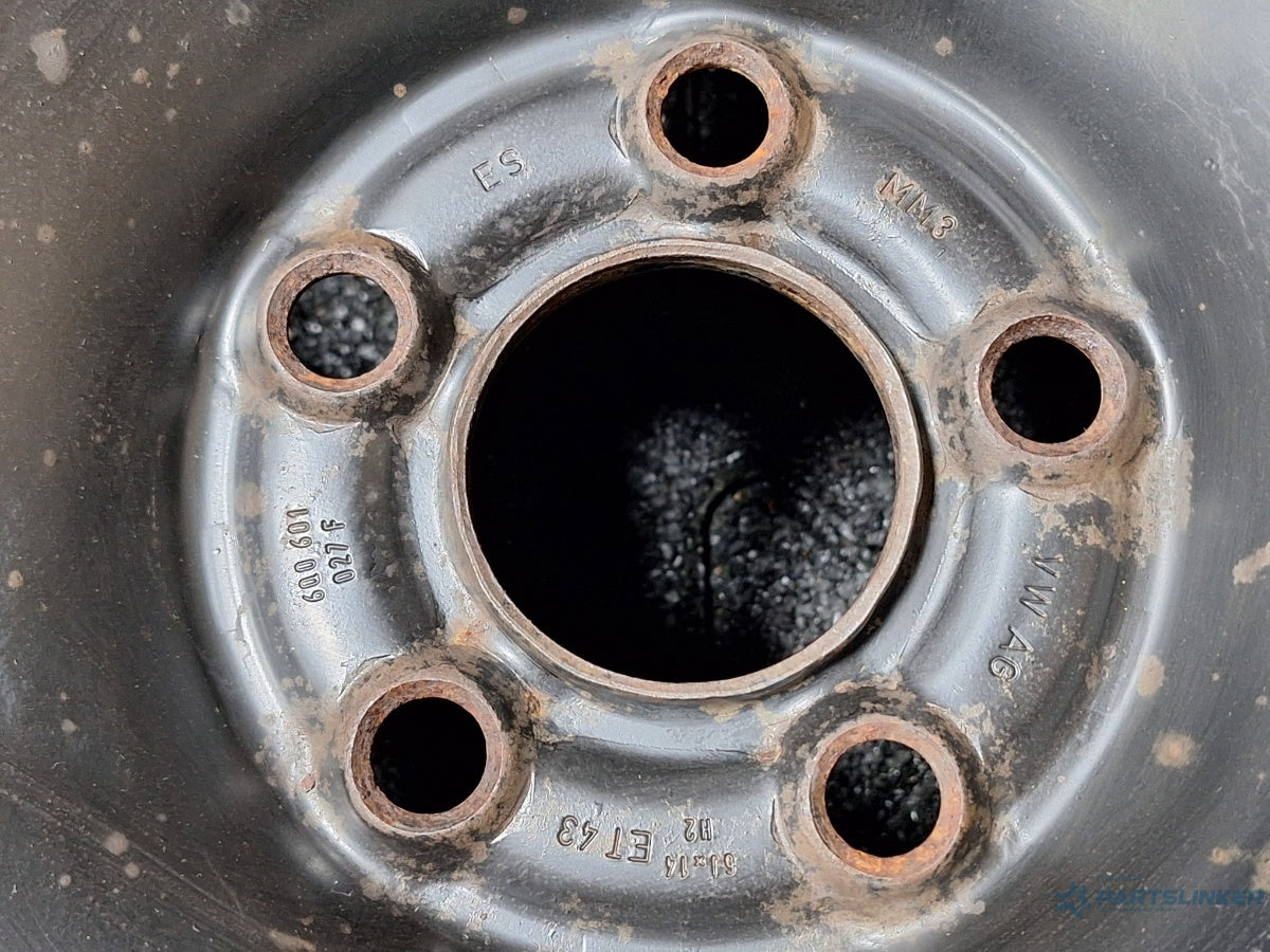 Roata tabla 5x100 R14 SKODA FABIA Saloon 6Y3 1999 - 2007 SDI ASY 6Jx14H2 ET43 6Q0601027F