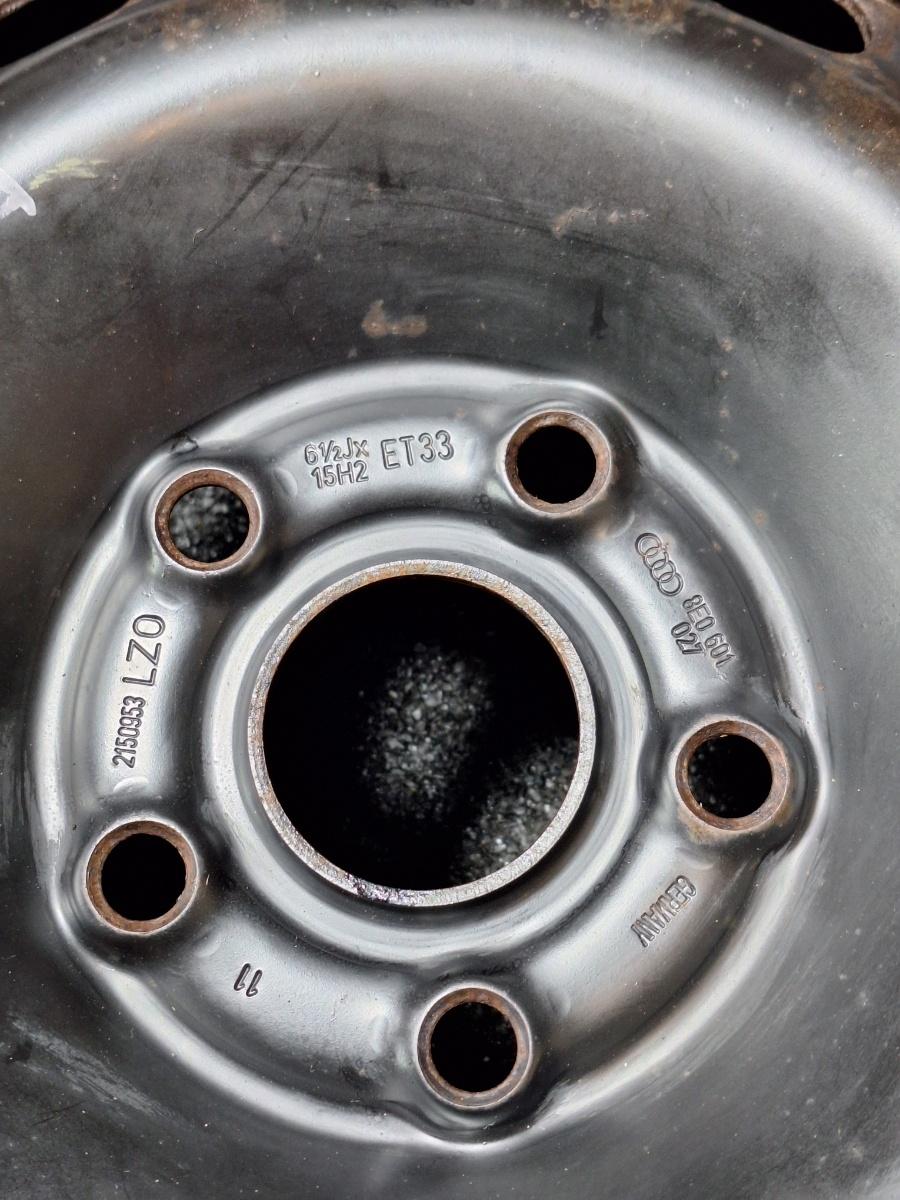 Roata tabla 5x112 R15 AUDI A4 II Avant 8E5, B6 2000 - 2005 TDI AVF, AWX 6.5Jx15H2 ET 33 8E0601027
