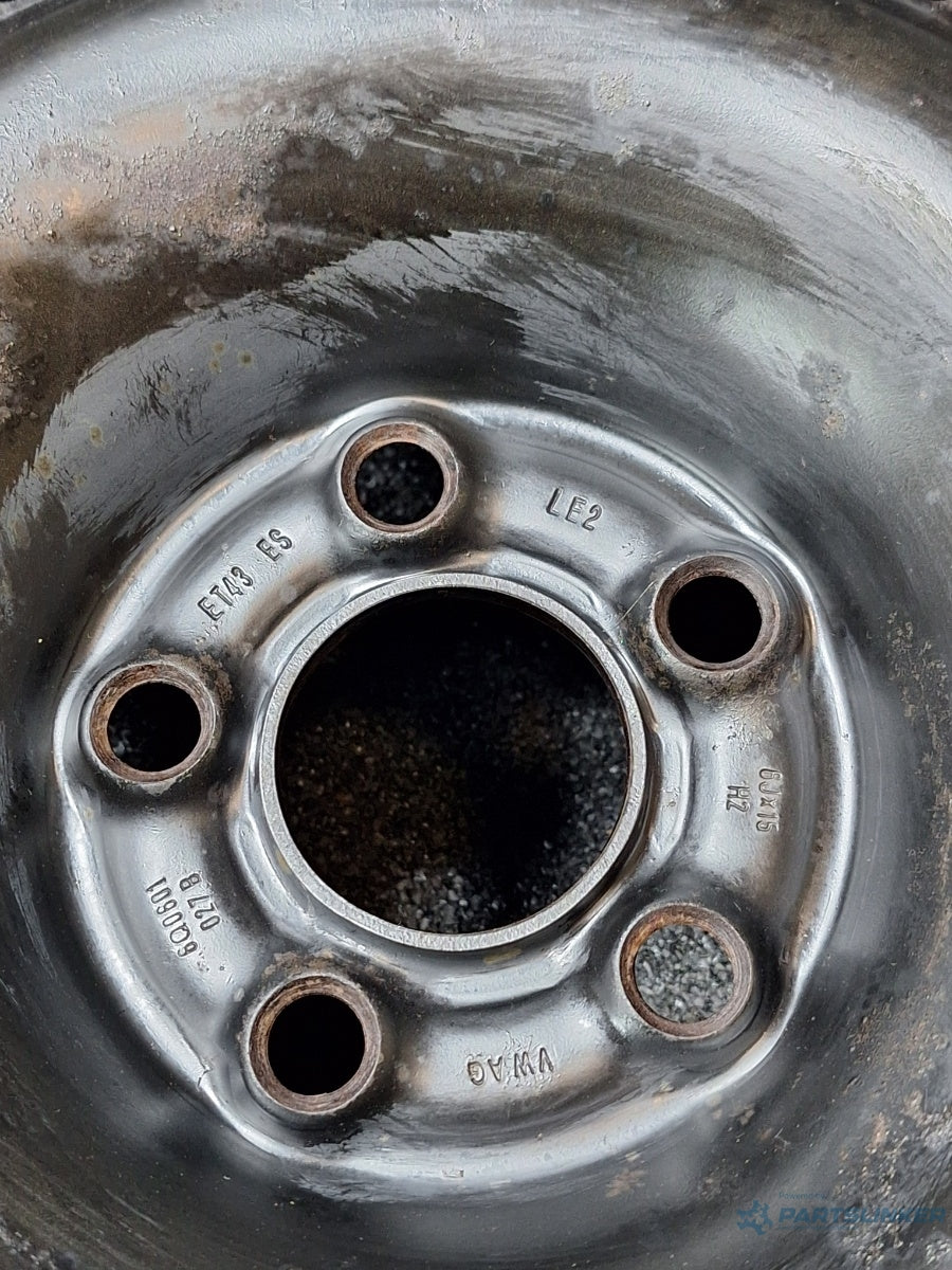 Roata de rezerva 5x100 R15 SKODA FABIA 6Y2 1999 - 2008 16V AUB, BBZ 6Jx15H2 ET 43 6Q0601027B