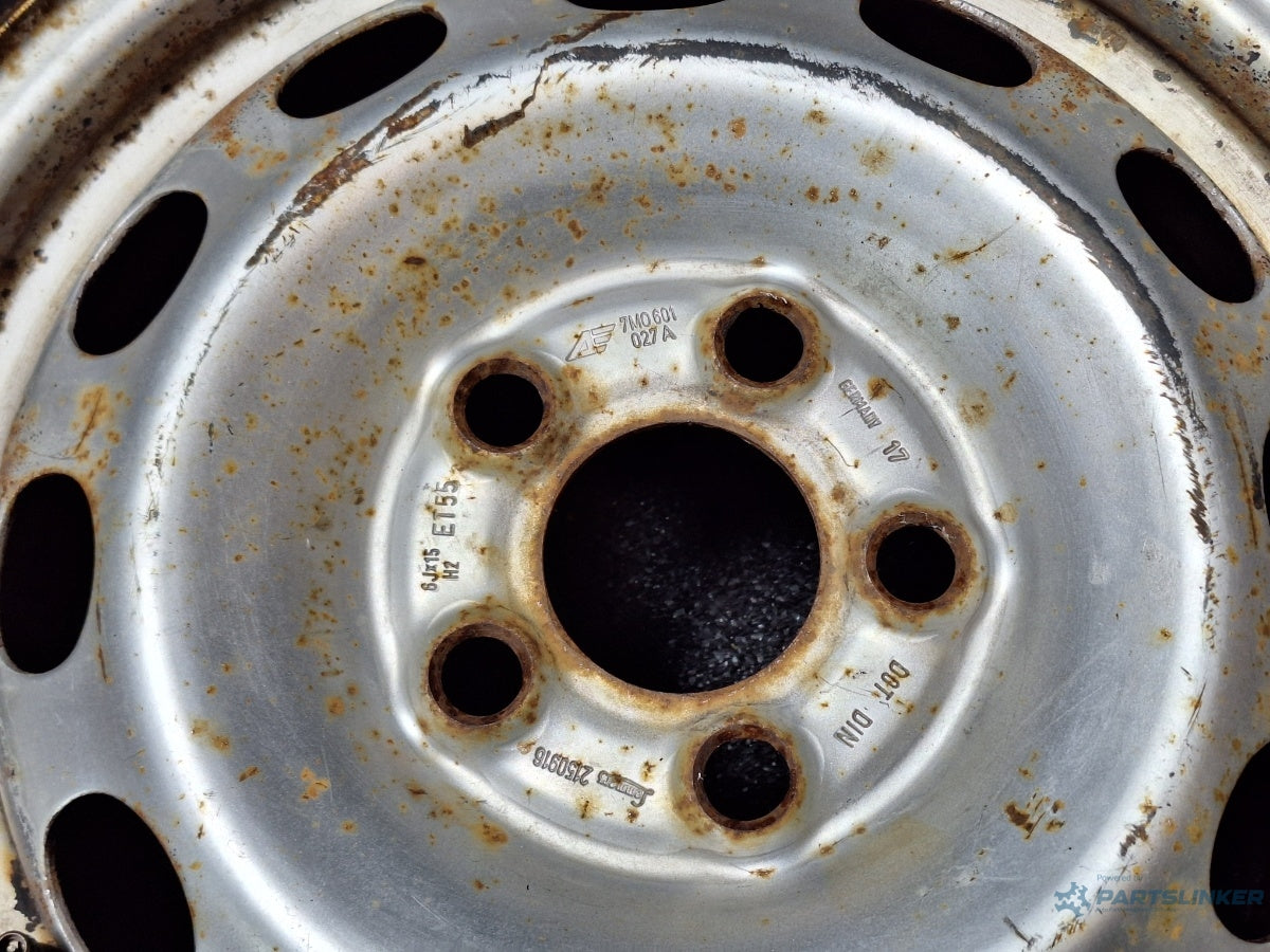 Roata de rezerva 5x112 R15 VOLKSWAGEN SHARAN 7M8, 7M9, 7M6 1995 - 2010 TDI BRT 6Jx15H2 ET 55 7M0601027A