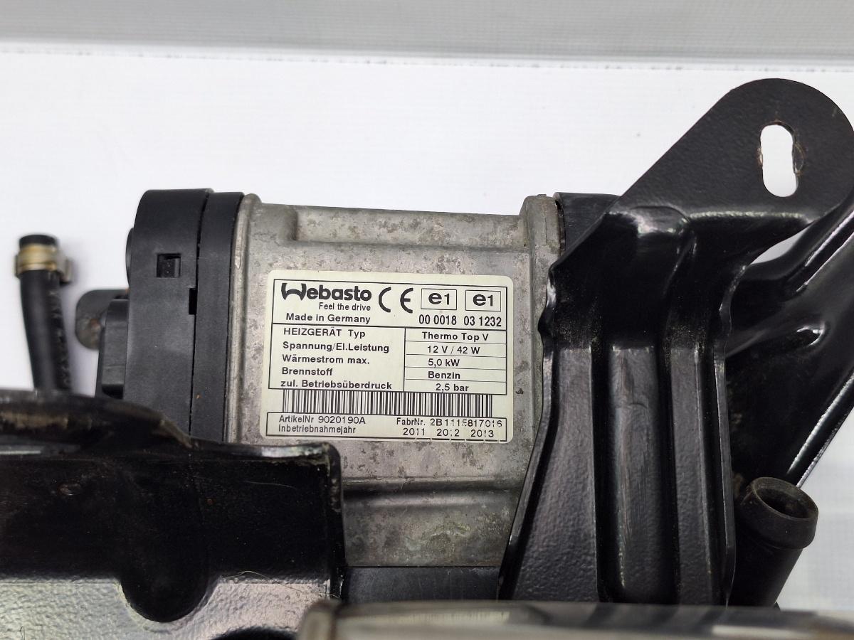 Sirocou Thermo Top V VOLKSWAGEN PASSAT CC 357 2008 - 2012 TSI CCZB Webasto 9020190A 3C0815005AP