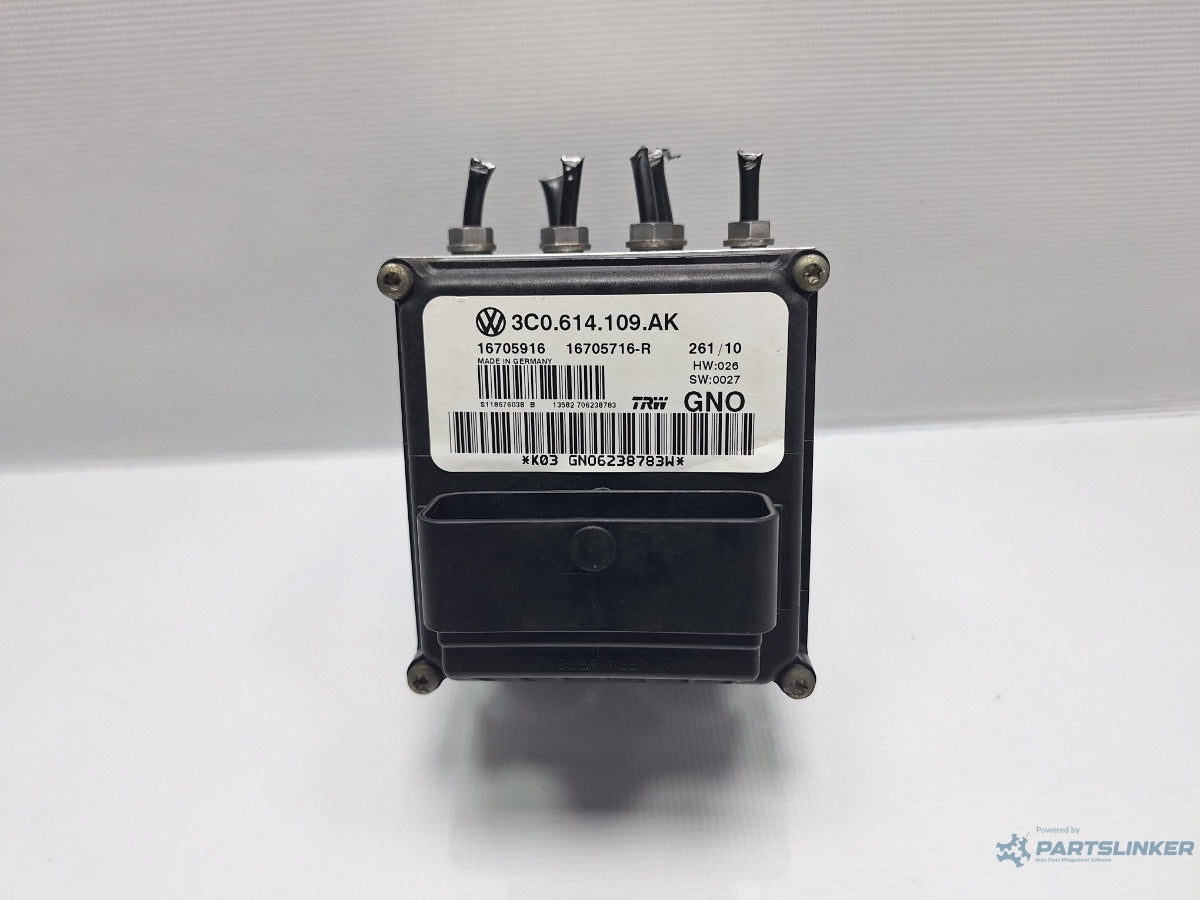 Modul pompa ABS VOLKSWAGEN PASSAT Variant 3C5 2005 - 2011 TDI CAYC TRW 16705916 3C0614109AK