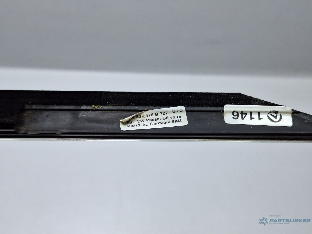 Perie geam usa dreapta fata VOLKSWAGEN PASSAT Variant 3C5 2005 - 2011 TDI CAYC 3C4837476B