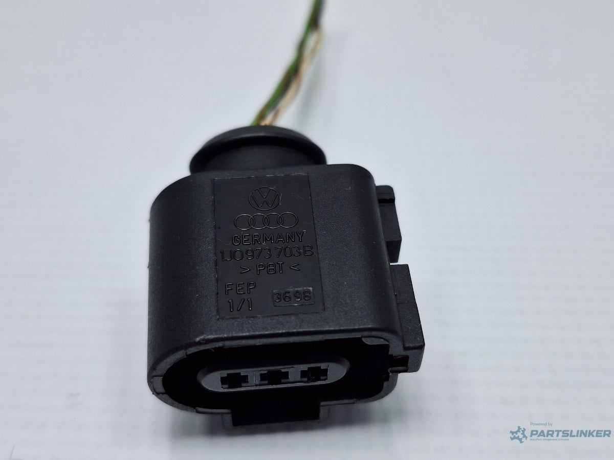 Mufa conector 3 pini VOLKSWAGEN GOLF V 1K1 2003 - 2009 TSI CAXA 1J0973703B