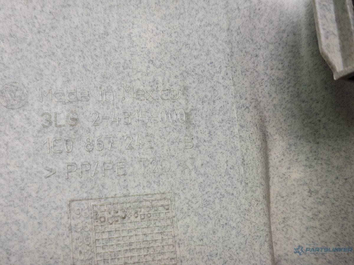 Ornament stalp centura stanga VOLKSWAGEN NEW BEETLE 9C1, 1C1 1998 - 2010 1.6 1.6 AYD, BFS 1C0867243B