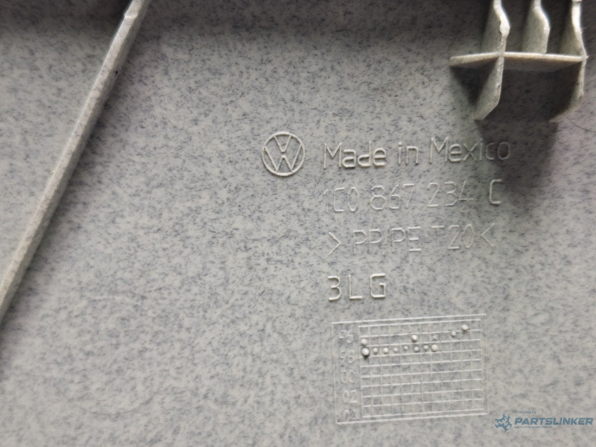 Ornament stalp parbriz dreapta VOLKSWAGEN NEW BEETLE 9C1, 1C1 1998 - 2010 1.6 1.6 AYD, BFS 1C0867234C