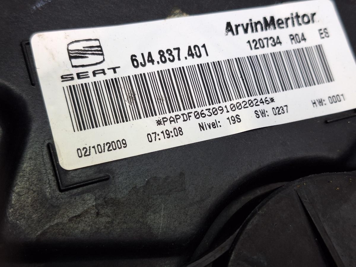 Macara Geam stanga fata SEAT IBIZA V 6J5, 6P1 2008 - >1.4 TDI BMS 6J4837401
