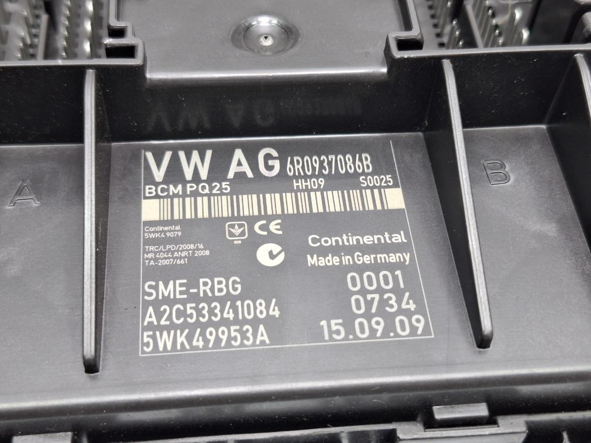 Modul de confort SEAT IBIZA V 6J5, 6P1 2008 - >1.4 TDI BMS Continental 5WK49953A 6R0937086B