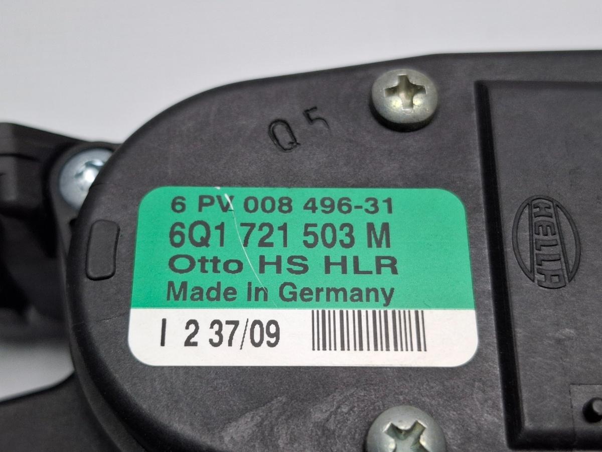 Pedala de acceleratie SEAT IBIZA V 6J5, 6P1 2008 - >1.4 TDI BMS 6Q1721503M
