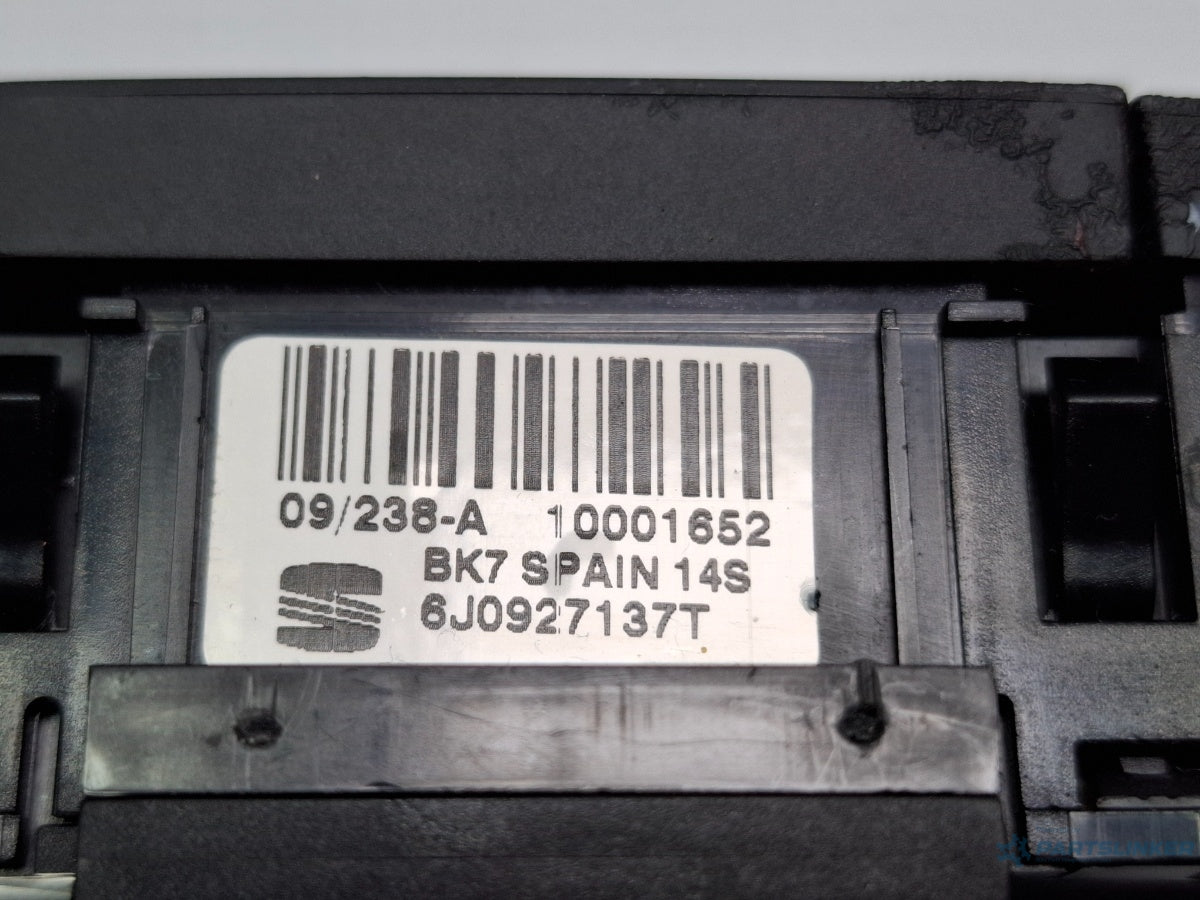 Buton avarii cu butoane comenzii SEAT IBIZA V 6J5, 6P1 2008 - > TDI BMS 6J0927137T