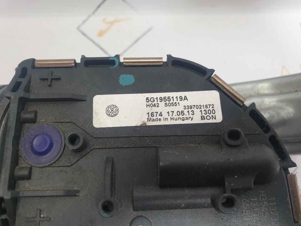 Ansamblu stergator cu motoras VOLKSWAGEN GOLF VII 5G1, BE1 2012 - > 5G1955023C