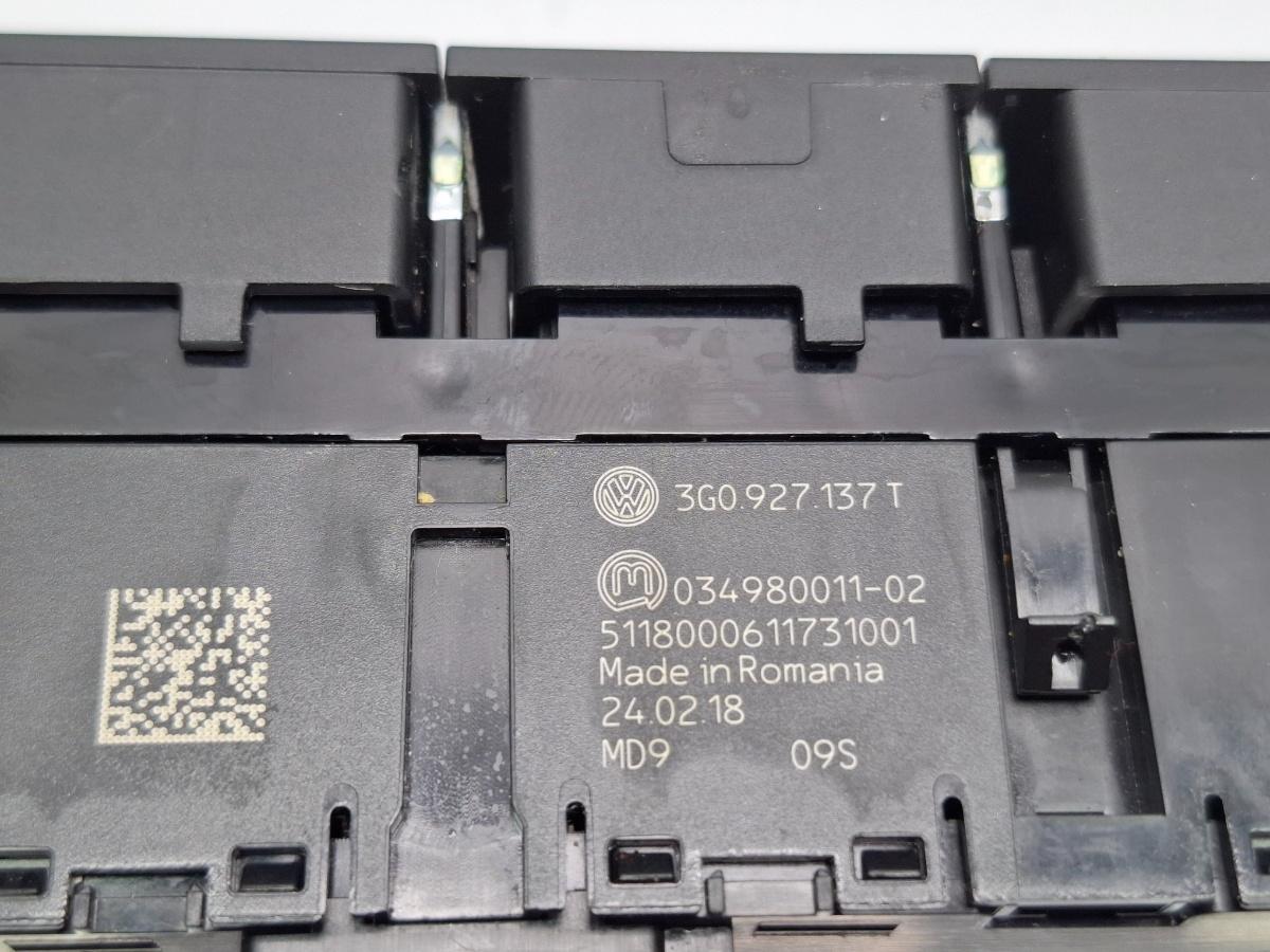 Consola butoane VOLKSWAGEN PASSAT Variant 3G5 2014 - > TDI CRLB, DBGA, DFGA 3G0927137T