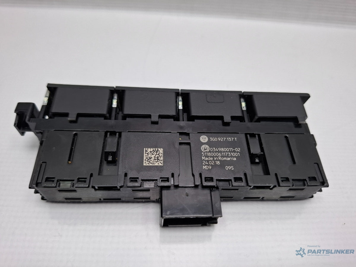 Consola butoane VOLKSWAGEN PASSAT Variant 3G5 2014 - > TDI CRLB, DBGA, DFGA 3G0927137T