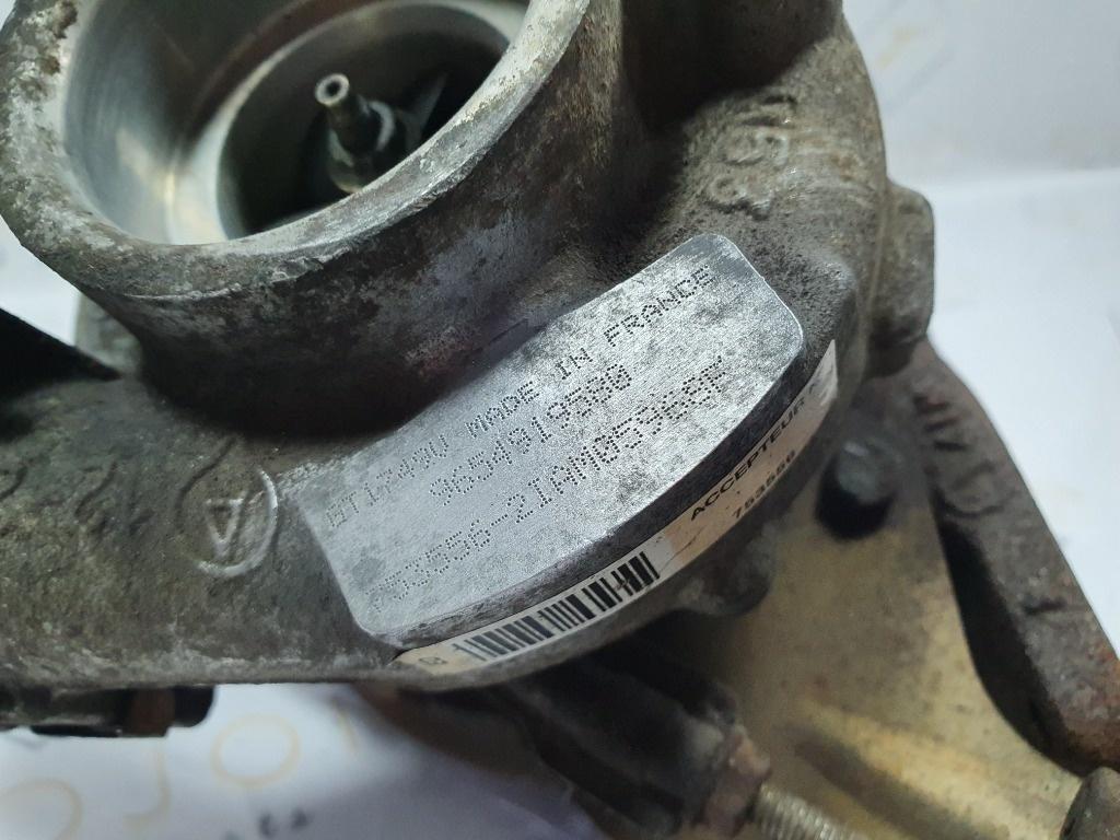 Turbina PEUGEOT 407 6D_ 2004 - > 9654919580