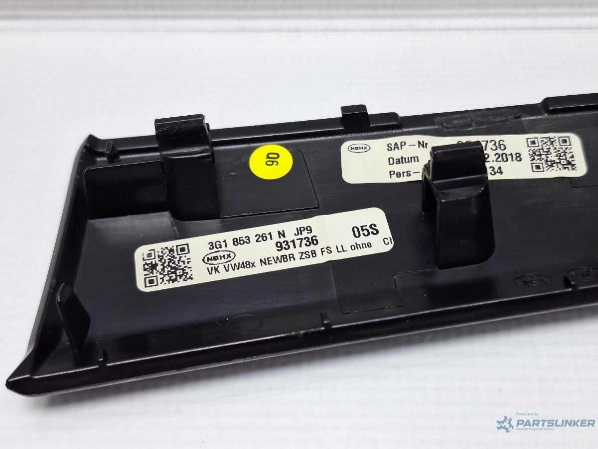 Onament treem plansa bord VOLKSWAGEN PASSAT Variant 3G5 2014 - > TDI CRLB, DBGA, DFGA 3G1853261N