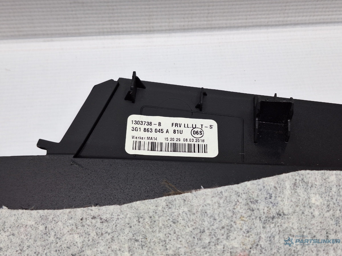 Ornament consola centrala stanga VOLKSWAGEN PASSAT Variant 3G5 2014 - > TDI CRLB, DBGA, DFGA 3G1863045A