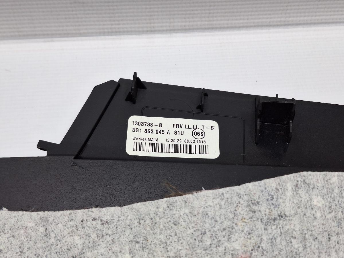 Ornament lateral consola centrala  stanga VOLKSWAGEN PASSAT Variant 3G5 2014 - >2.0 TDI CRLB, DBGA, DFGA 3G1863045A