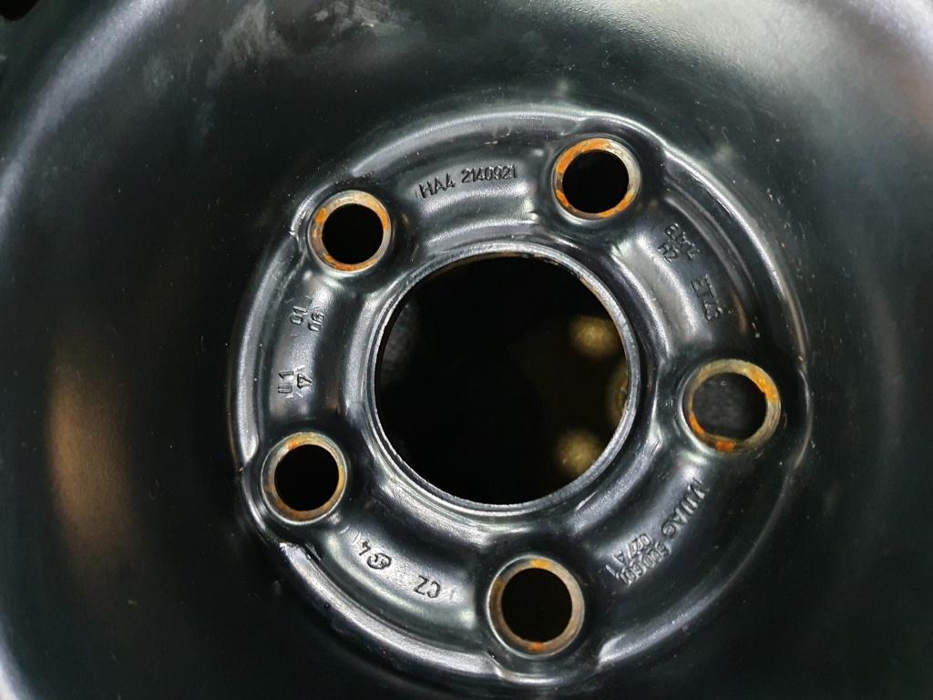 Roata de rezerva pe 14  VOLKSWAGEN POLO 9N_ 2001 - 2012 6Q0601027A , ET 43 , 6Jx14H2