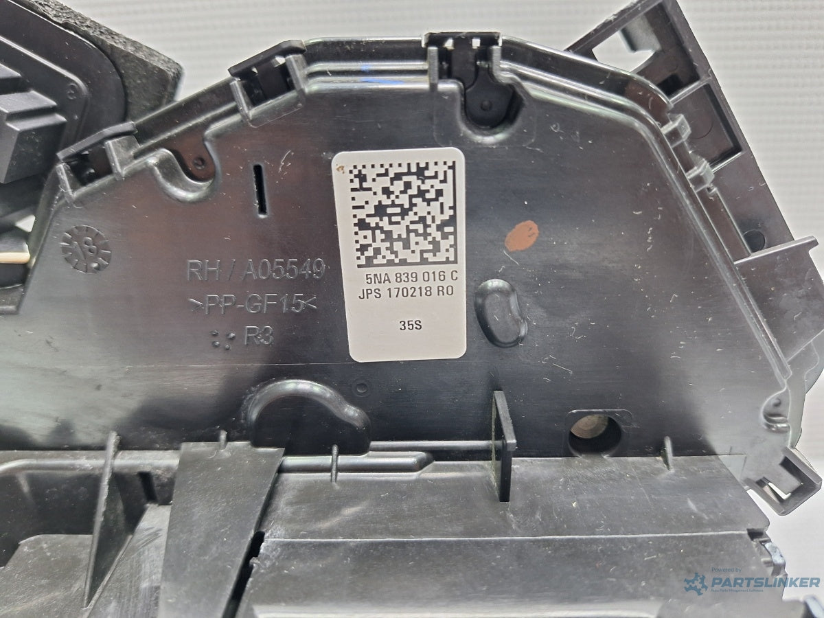 Broasca usa dreapta spate VOLKSWAGEN PASSAT Variant 3G5 2014 - > TDI CRLB, DBGA, DFGA 5NA839016C