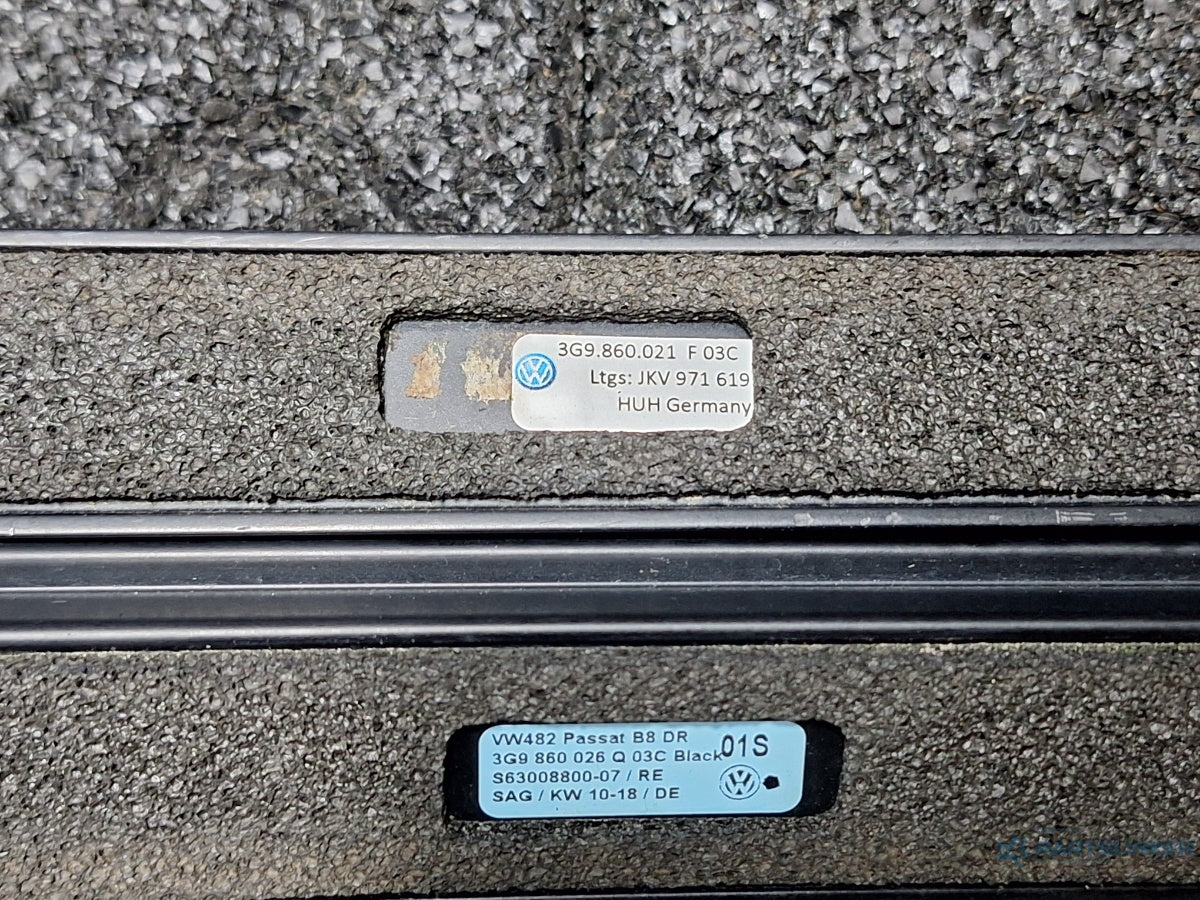 Bare longitudinale plafon VOLKSWAGEN PASSAT Variant 3G5 2014 - > TDI CRLB, DBGA, DFGA 3G9860021F , 3G9860026Q