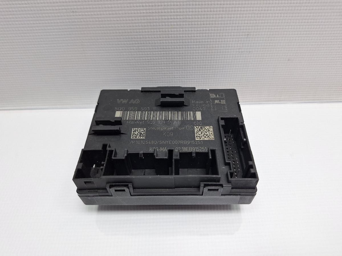 Modul usa stanga fata VOLKSWAGEN PASSAT Variant 3G5 2014 - > TDI CRLB, DBGA, DFGA 5Q0959593E , 5Q0959593B