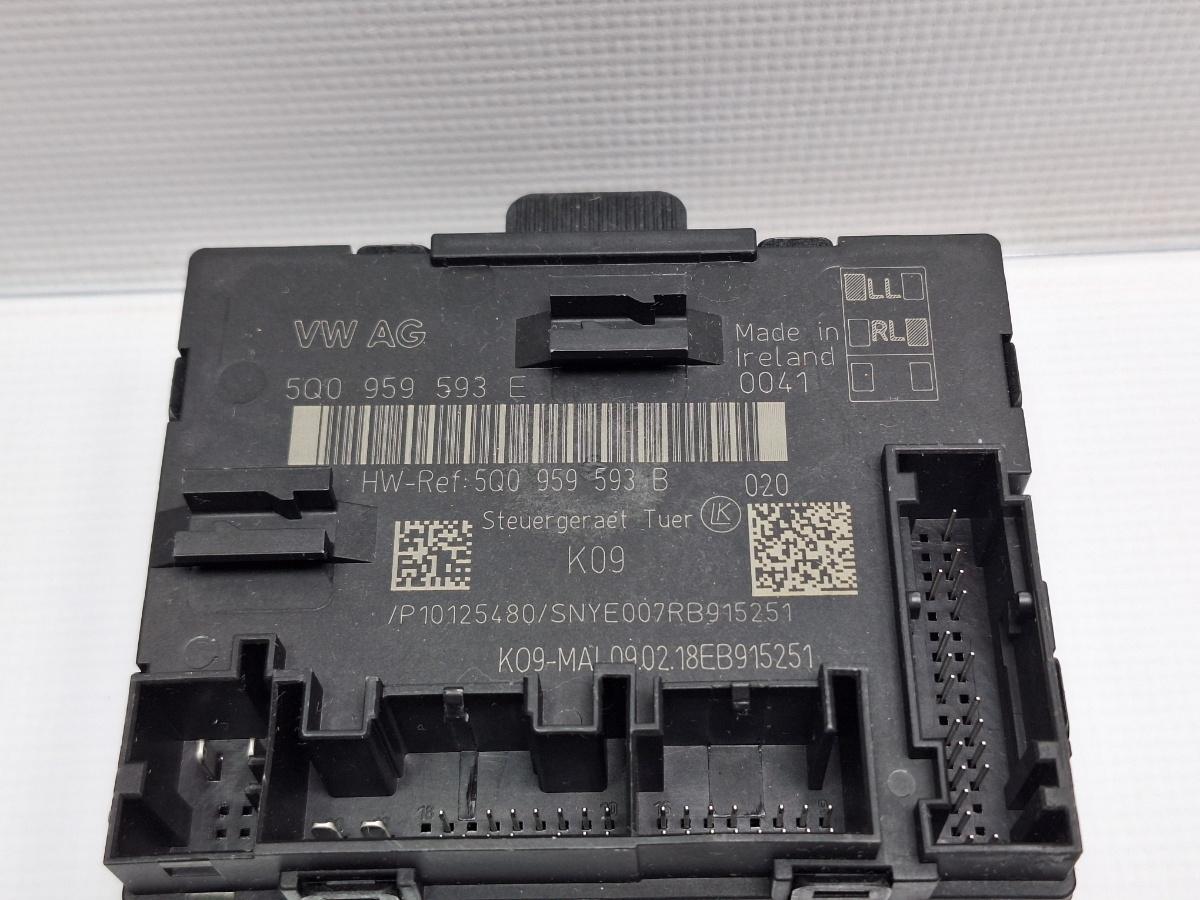 Modul usa stanga fata VOLKSWAGEN PASSAT Variant 3G5 2014 - > TDI CRLB, DBGA, DFGA 5Q0959593E , 5Q0959593B