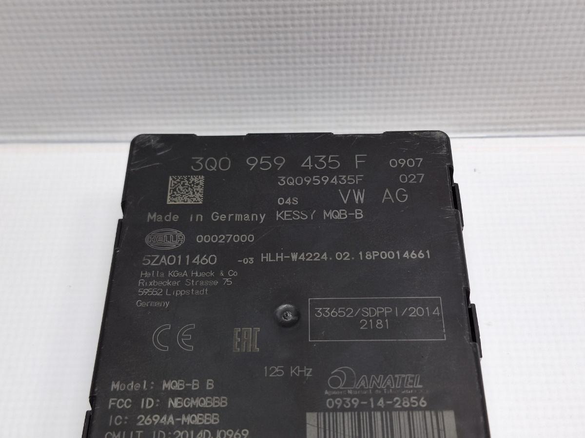 Modul keyless VOLKSWAGEN PASSAT Variant 3G5 2014 - > TDI CRLB, DBGA, DFGA 3Q0959435F