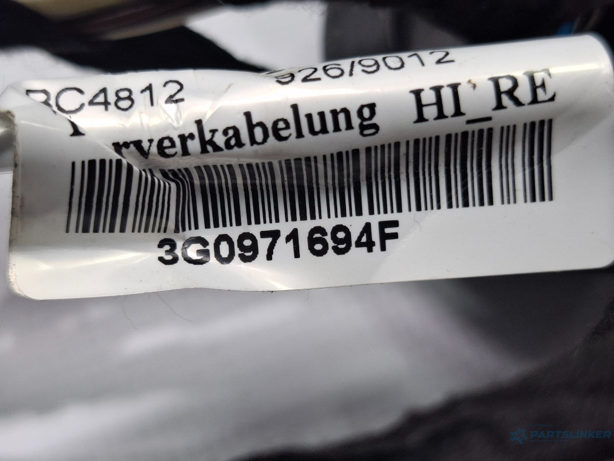 Instalatie electrica cablaj usa dreapta spate VOLKSWAGEN PASSAT Variant 3G5 2014 - > TDI CRLB, DBGA, DFGA 3G0971694F