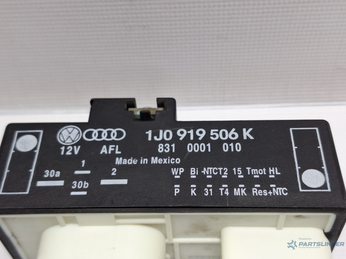 Releu ventilatoare VOLKSWAGEN NEW BEETLE 9C1, 1C1 1998 - 2010 1.6 1.6 AYD, BFS 1J0919506K