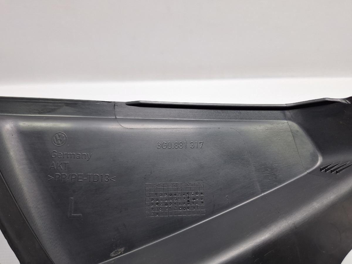 Capac ornament scaun stanga fata VOLKSWAGEN PASSAT Variant 3G5 2014 - > 2.0 TDI CRLB, DBGA, DFGA 3G0881317