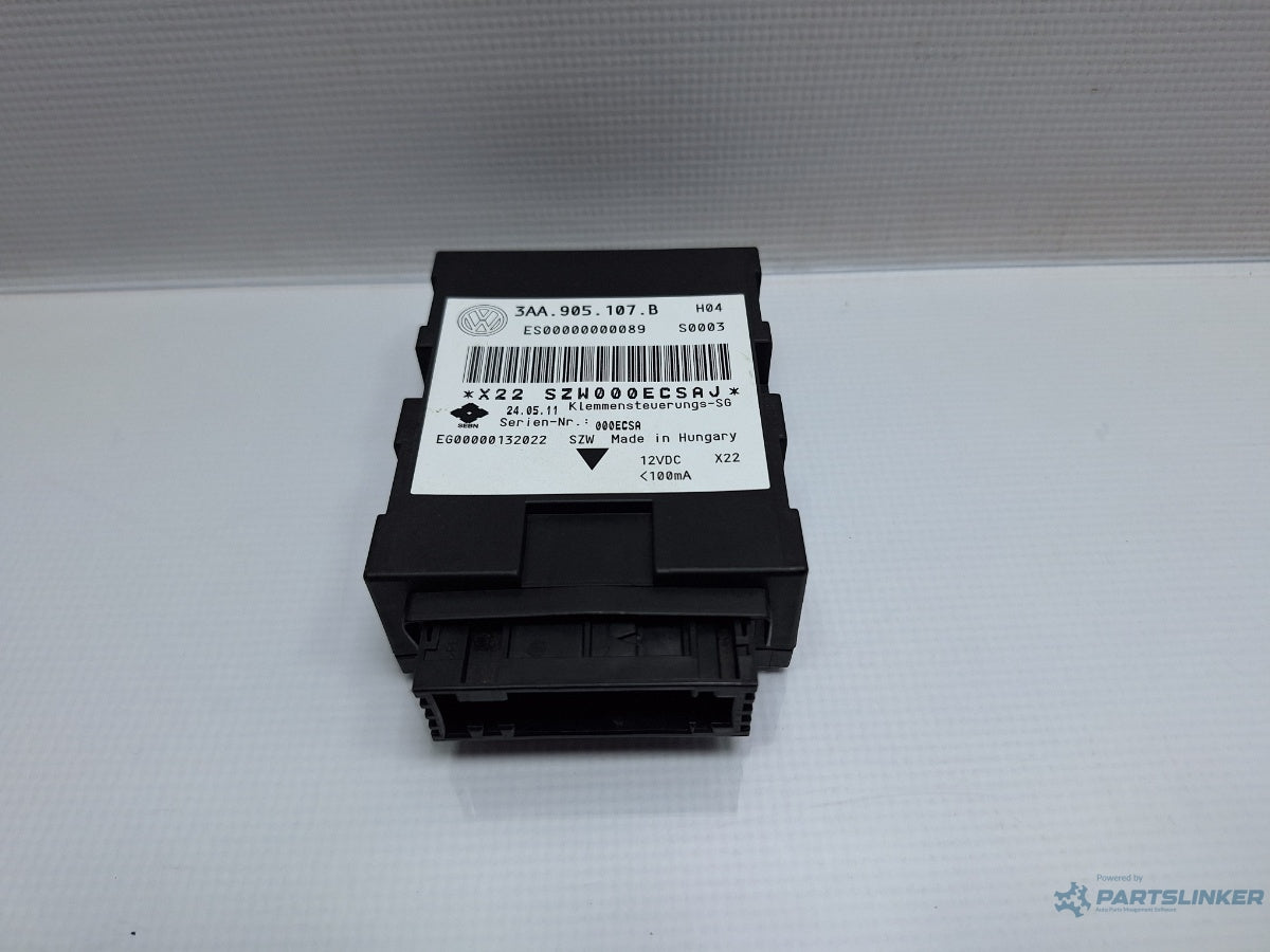 Modul start stop VOLKSWAGEN PASSAT CC 357 2008 - 2012 TSI CCZB 3AA905107B