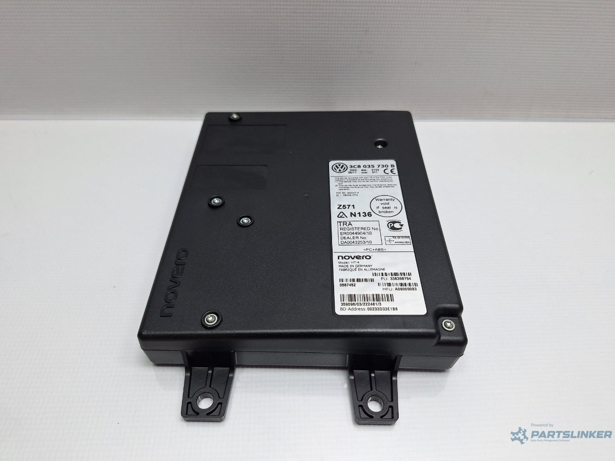 Modul bluetooth VOLKSWAGEN PASSAT CC 357 2008 - 2012 TSI CCZB 3C8035730B