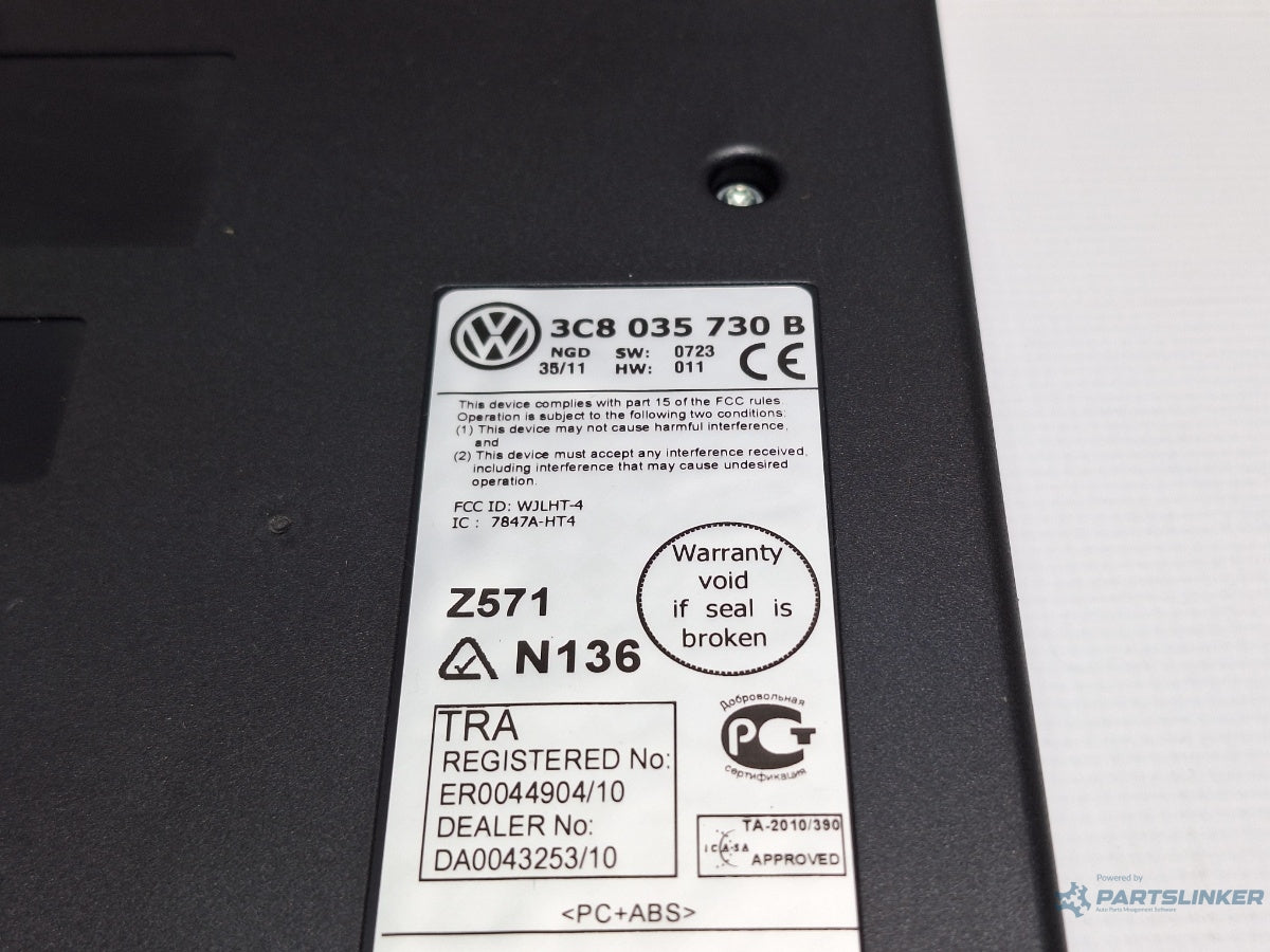 Modul bluetooth VOLKSWAGEN PASSAT CC 357 2008 - 2012 TSI CCZB 3C8035730B