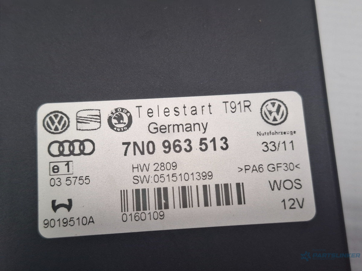 Modul telestart VOLKSWAGEN PASSAT CC 357 2008 - 2012 TSI CCZB 7N0963513