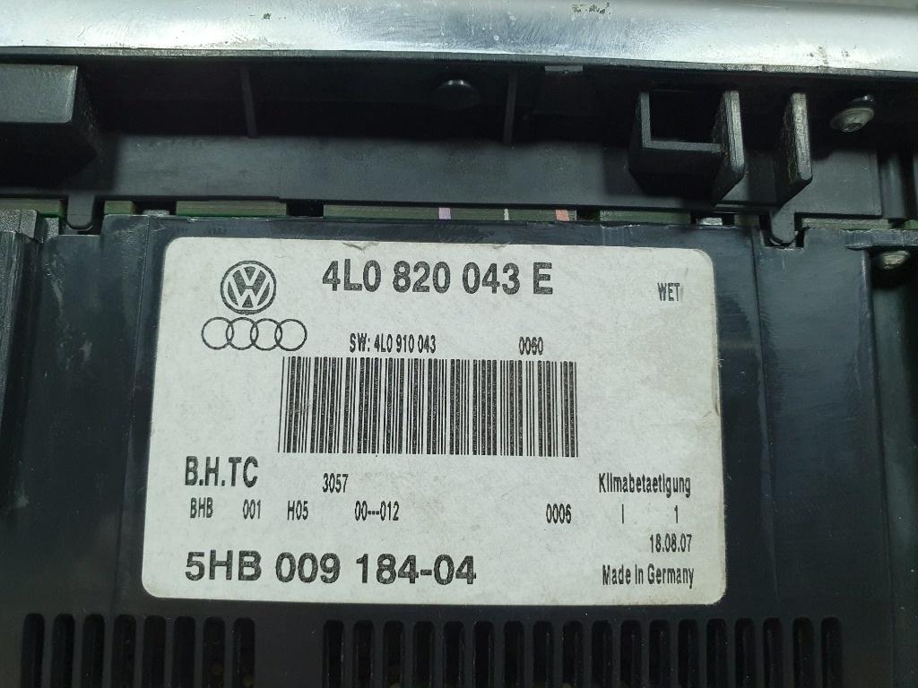 Panou climatronic AUDI Q7 4LB 2006 - 2016 5HB00918404  4L0820043